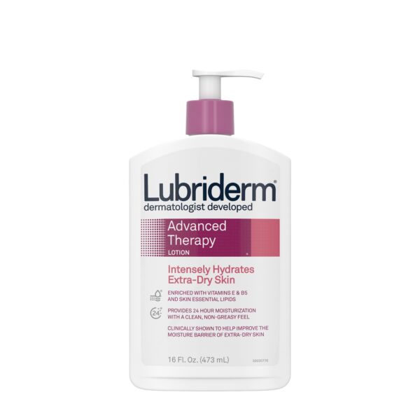 Lubriderm Advanced Therapy Lotion + Pro-Ceramide, Fragrance Free, 16 Fl. Oz