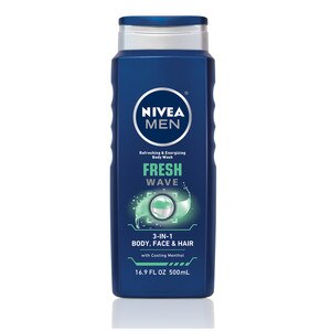 NIVEA Men Fresh Wave Body Wash, 16.9 OZ